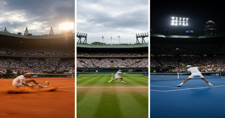Grand Slam Surfaces Explained: Why Clay, Grass, and Hard Courts Produce Different Champions