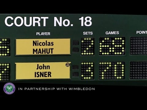 Isner v Mahut — Rolex Wimbledon Golden Moments