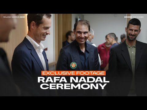 Rafael Nadal Tribute — Exclusive Footage from the Ceremony