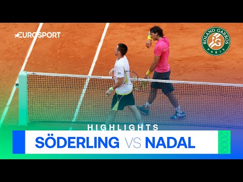 2009: Soderling Topples King Nadal at Roland-Garros