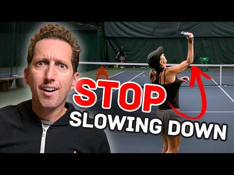 Your Second Serve Is Broken (And Slowing Down Is Making It Worse)