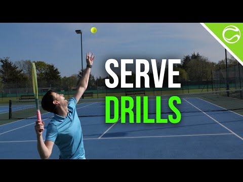 Tennis Serve Drills For Ultra Fast Improvement