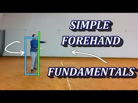 How To Hit A Tennis Forehand — 3 Simple Concepts
