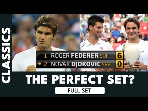 Federer’s Flawless Set vs Djokovic | Cincinnati 2012