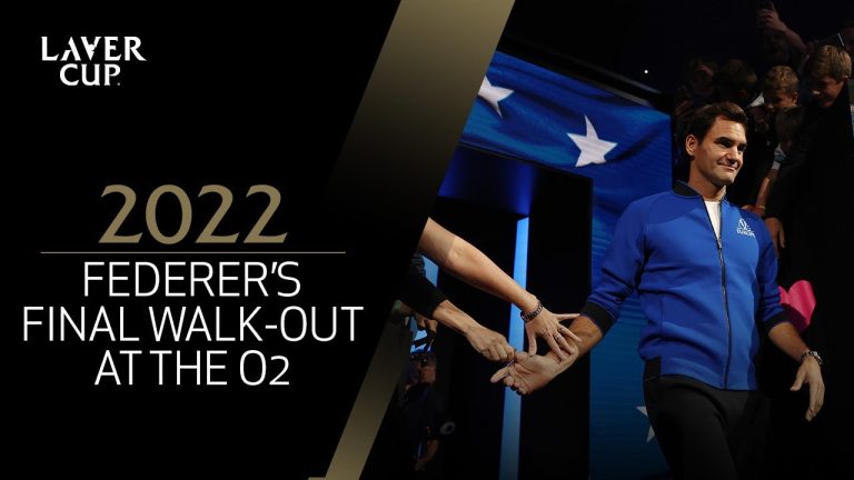 Federer’s Final Walk-Out at The O2 | Laver Cup 2022