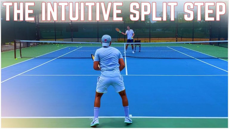 How Perform the Tennis Split Step Intuitively