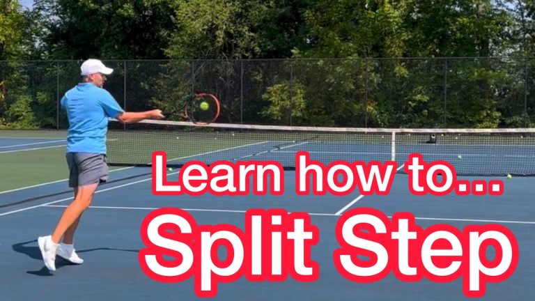 3 Step Progression For Mastering The Split Step (Tennis Footwork Explained)