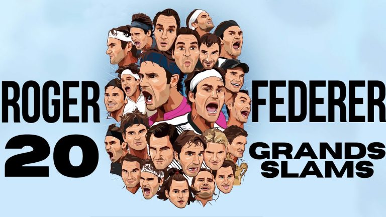 Roger Federer’s 20 Grand Slam Match Points – Every Winning Moment!