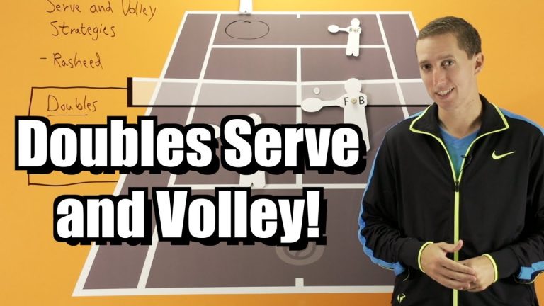 Doubles Serve and Volley Strategy – Tennis Lesson